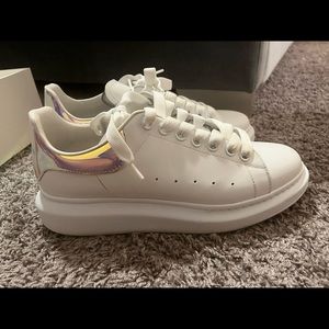 Women Size 41 Alexander McQueen Oversized Iridescent Sneakers